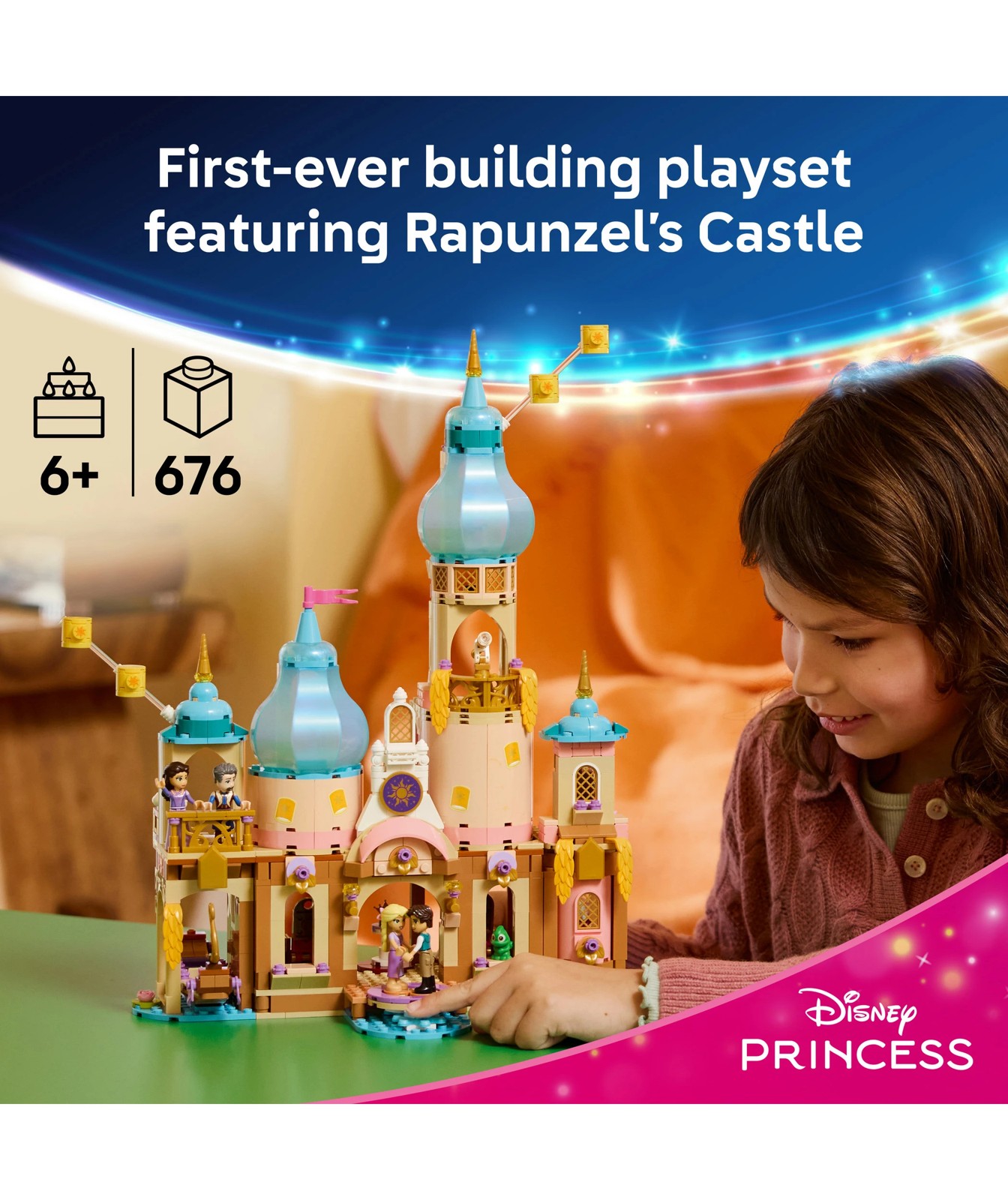 LEGO® Disney Princess Rapunzel's Castle 43297 2 of 5