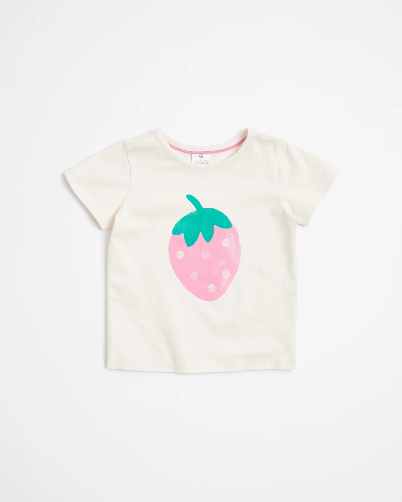 Baby Organic Cotton Placement Print T-shirt