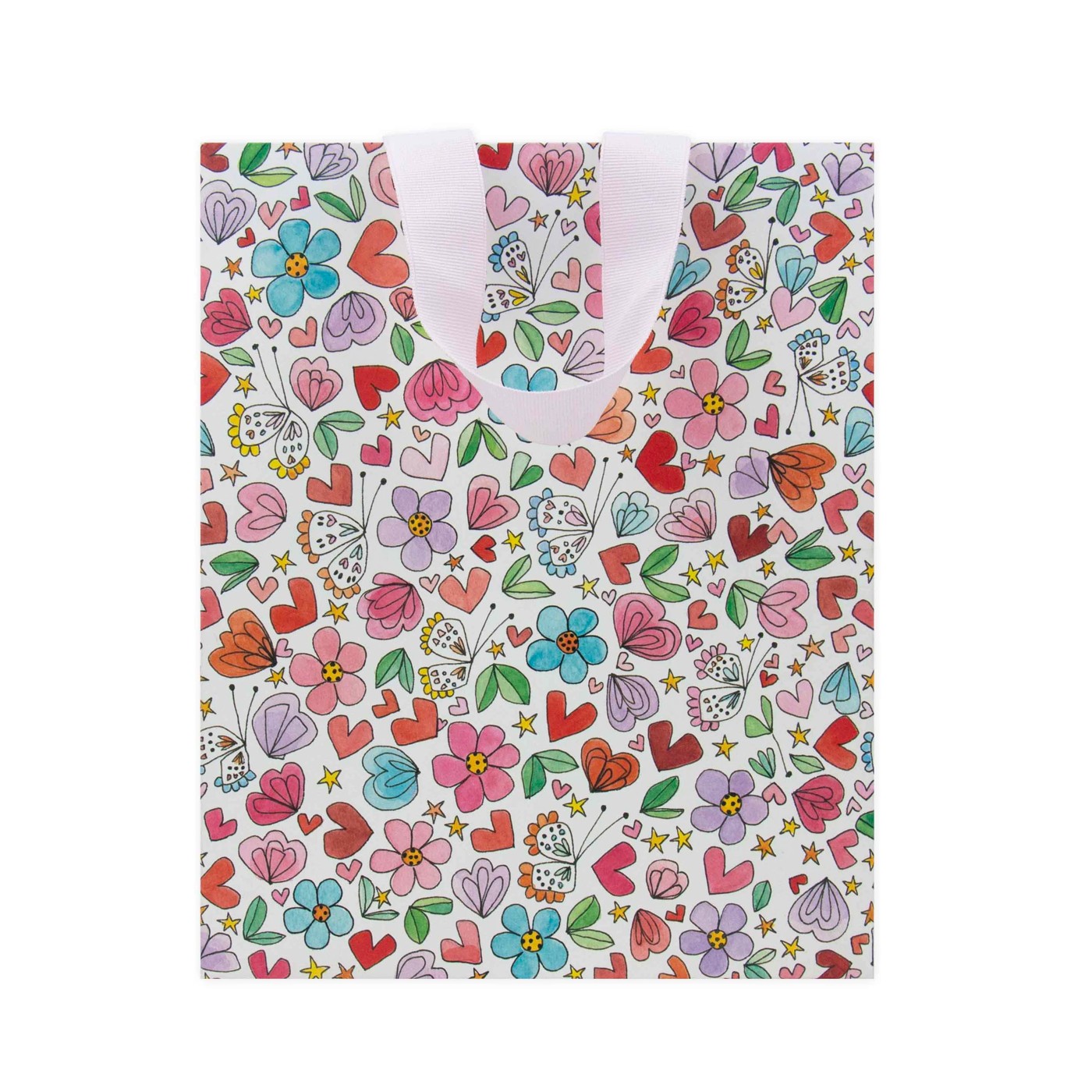Hallmark Floral Gift Bag - Medium 3 of 3