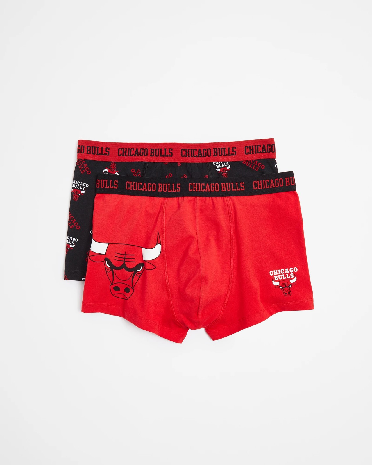 NBA Trunks, 2 Pack - Chicago Bulls