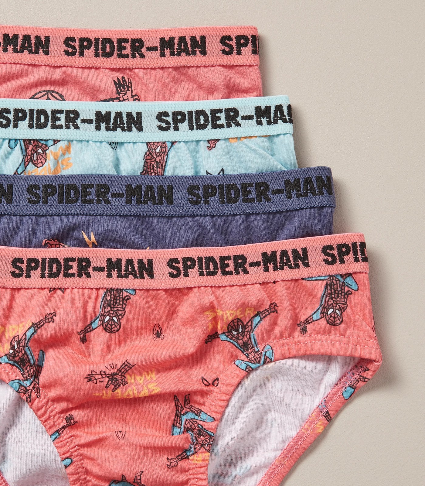 4 Pack Spider-Man Briefs
