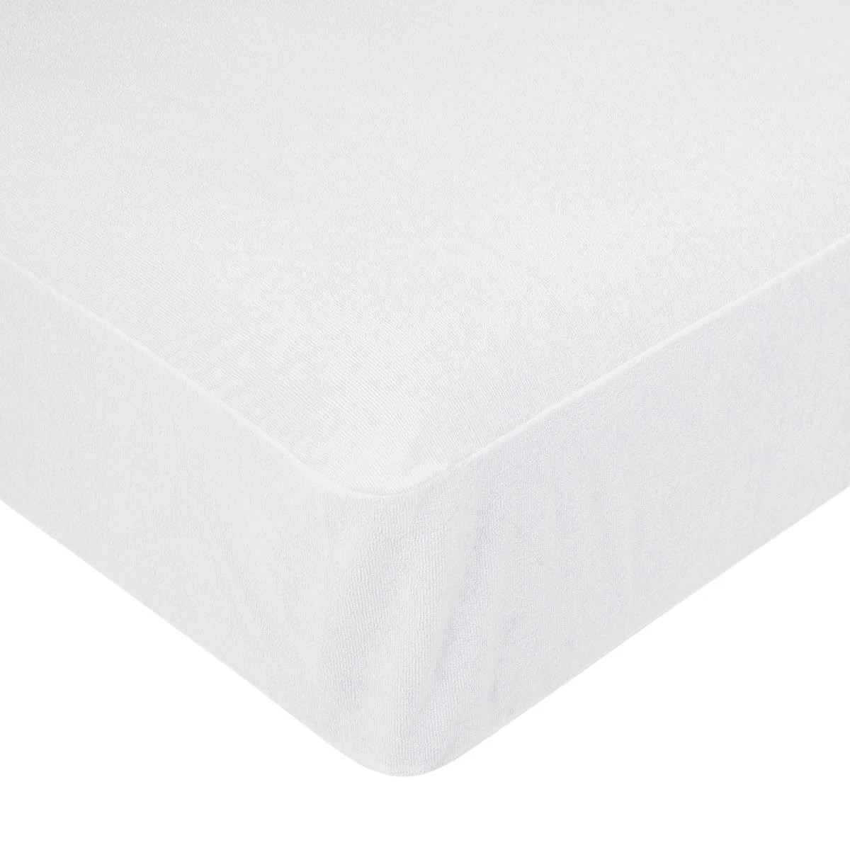 Bed Bug Resistant Fitted Mattress Encasement, Single Bed, White - Anko 6 of 6
