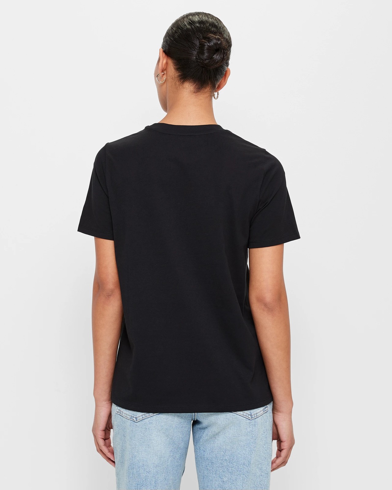 Plain black clearance t shirt target