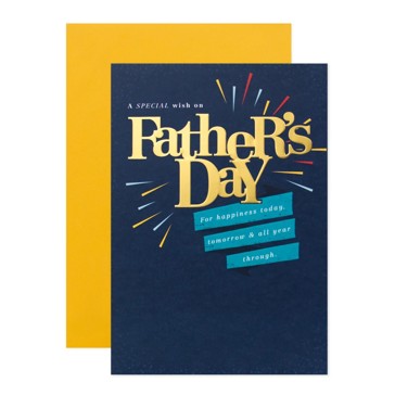 Hallmark Father's Day Card - For Happiness