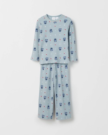 Disney Lilo & Stitch Australian Cotton Younger Girls Knit Pyjama Set