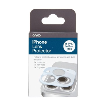 iPhone 16 Pro/16 Pro Max Lens Protector - Anko