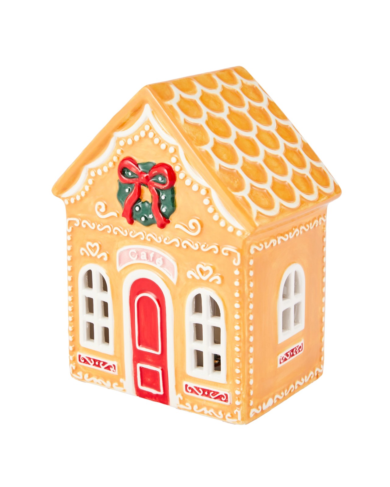 Anko Light Up Ceramic Gingerbread Cafe 3 of 6