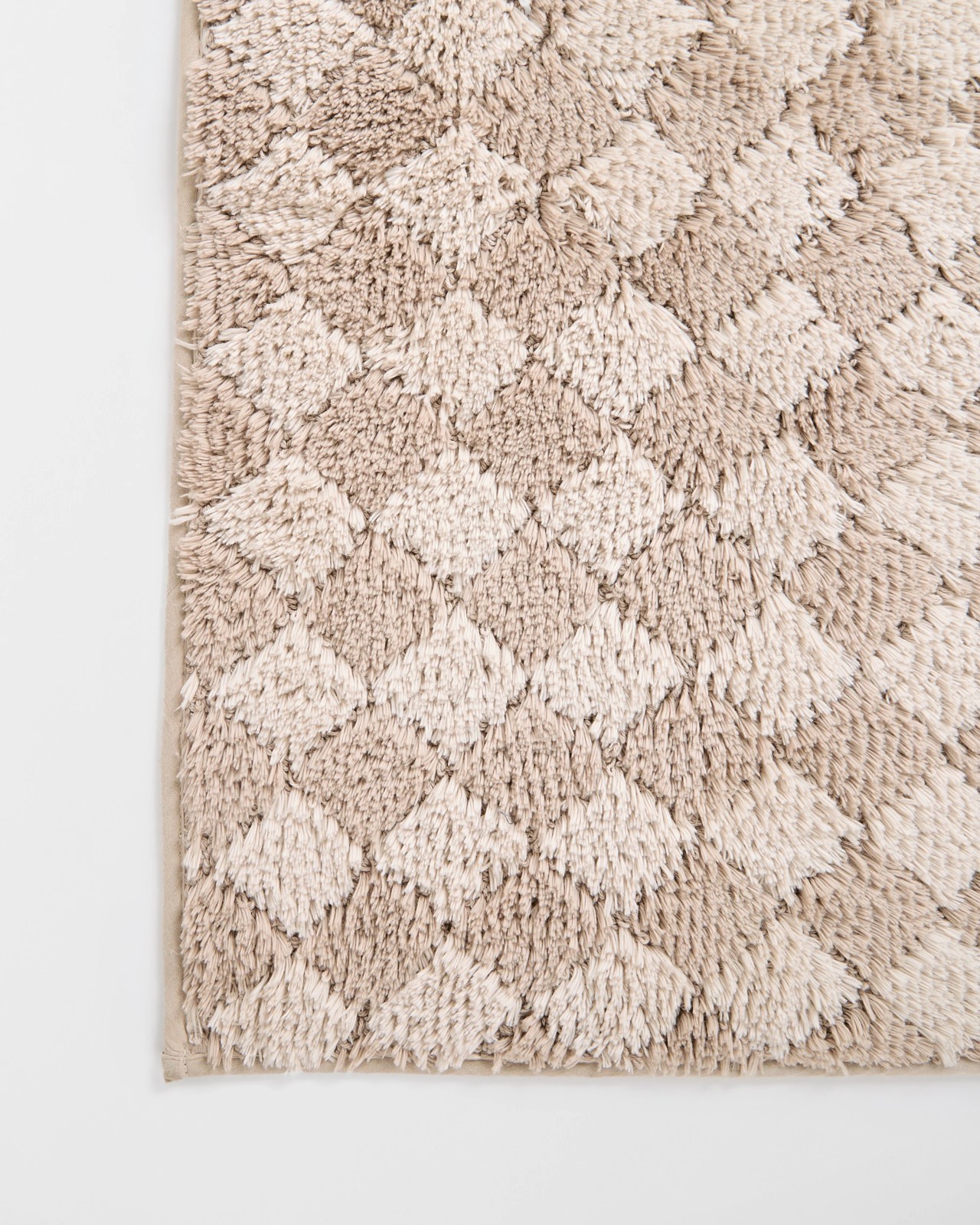 Diamond Bath Runner - Natural 2 of 2