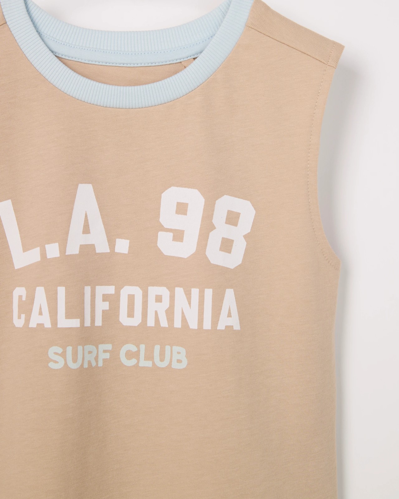 Australian Cotton Tank Top - Cement 6 of 6