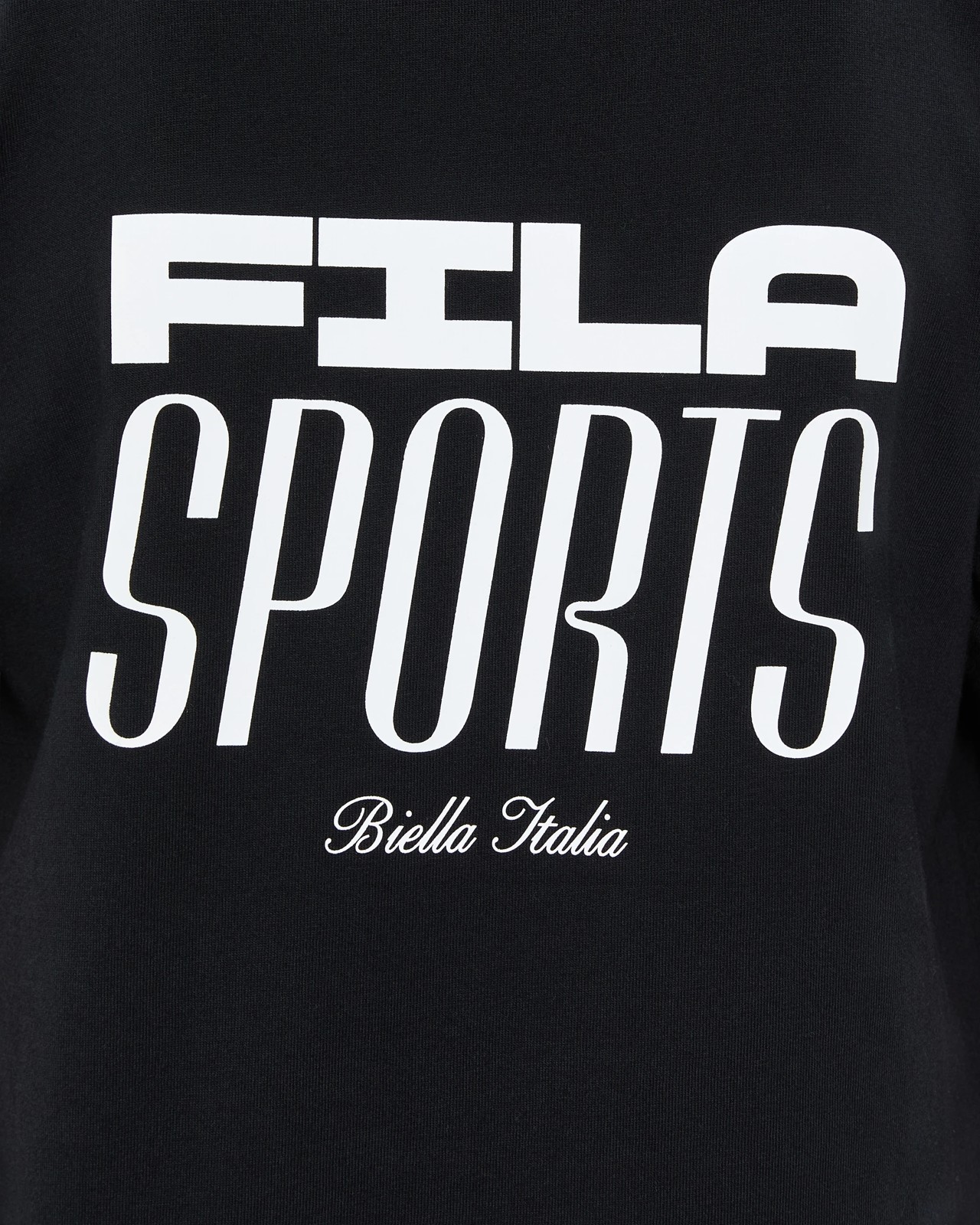 Fila Nico Australian Cotton T-Shirt - Black 4 of 5