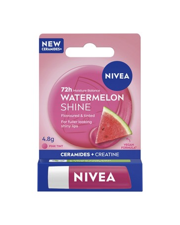 Nivea Watermelon Shine Caring Lip Balm 4.8g