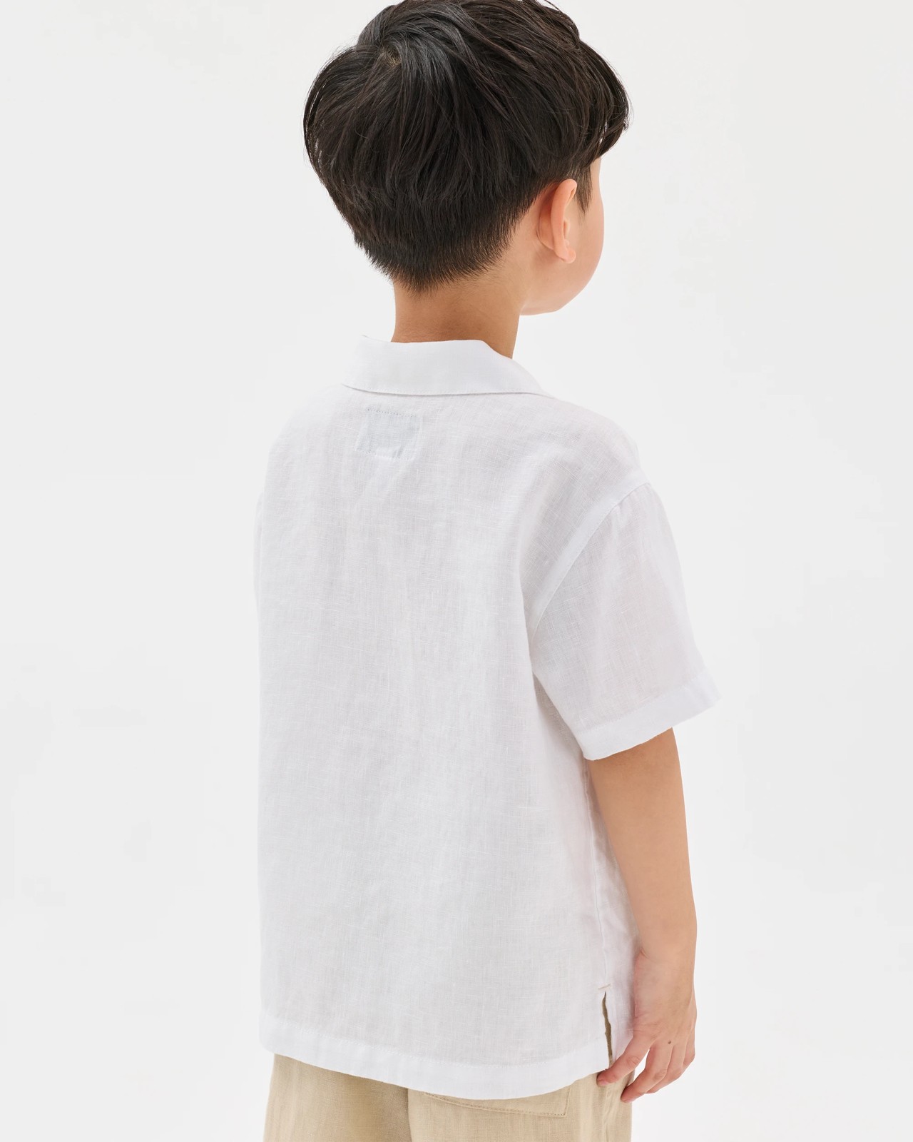 European Linen Shirt - White 5 of 5