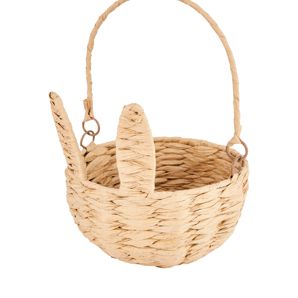 Anko Paper Rope Bunny Basket - Natural