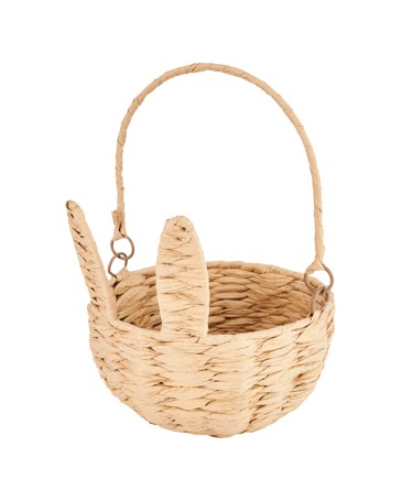 Anko Paper Rope Bunny Basket - Natural