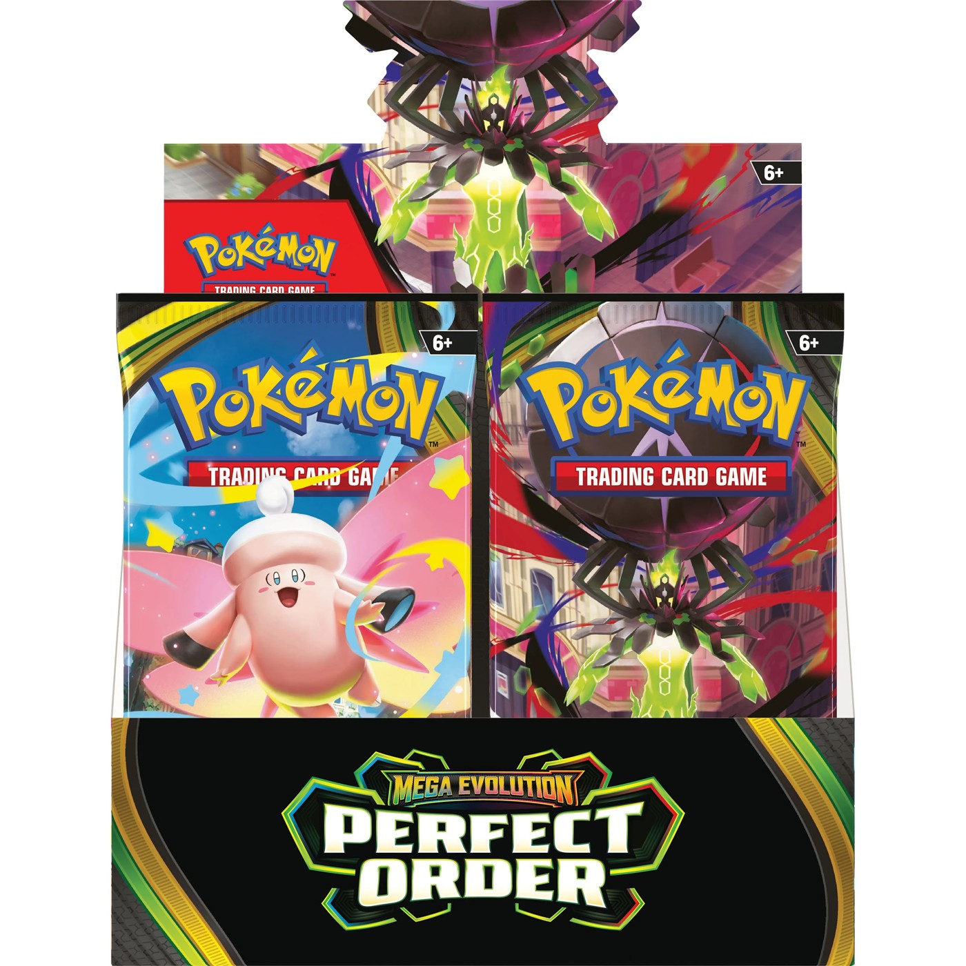 Pokemon TCG: Mega Evolution—Perfect Order Booster Display (36 Booster Packs) - Assorted 2 of 5