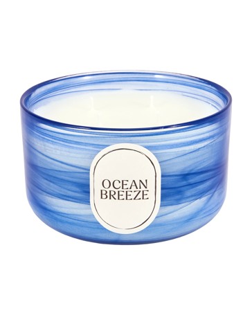 Anko Ocean Breeze Swirl Candle