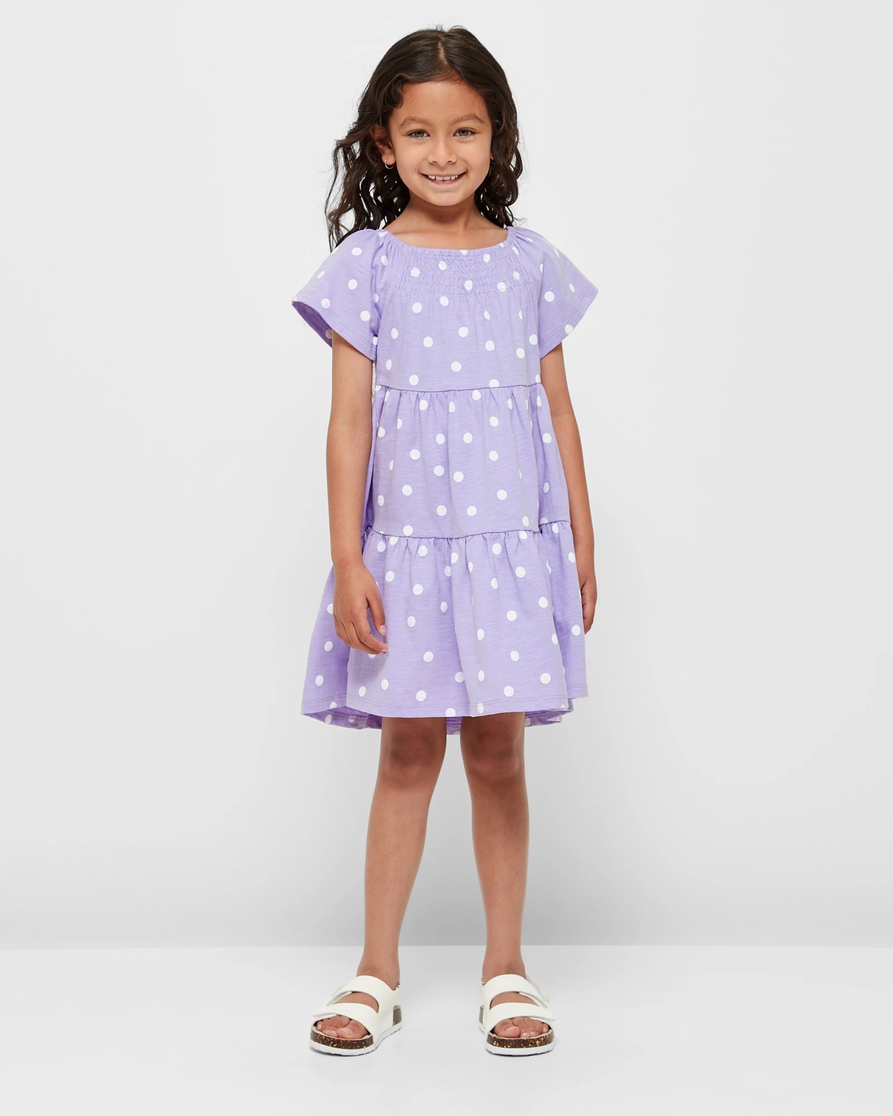 Flutter Sleeve Dress | Target Australia