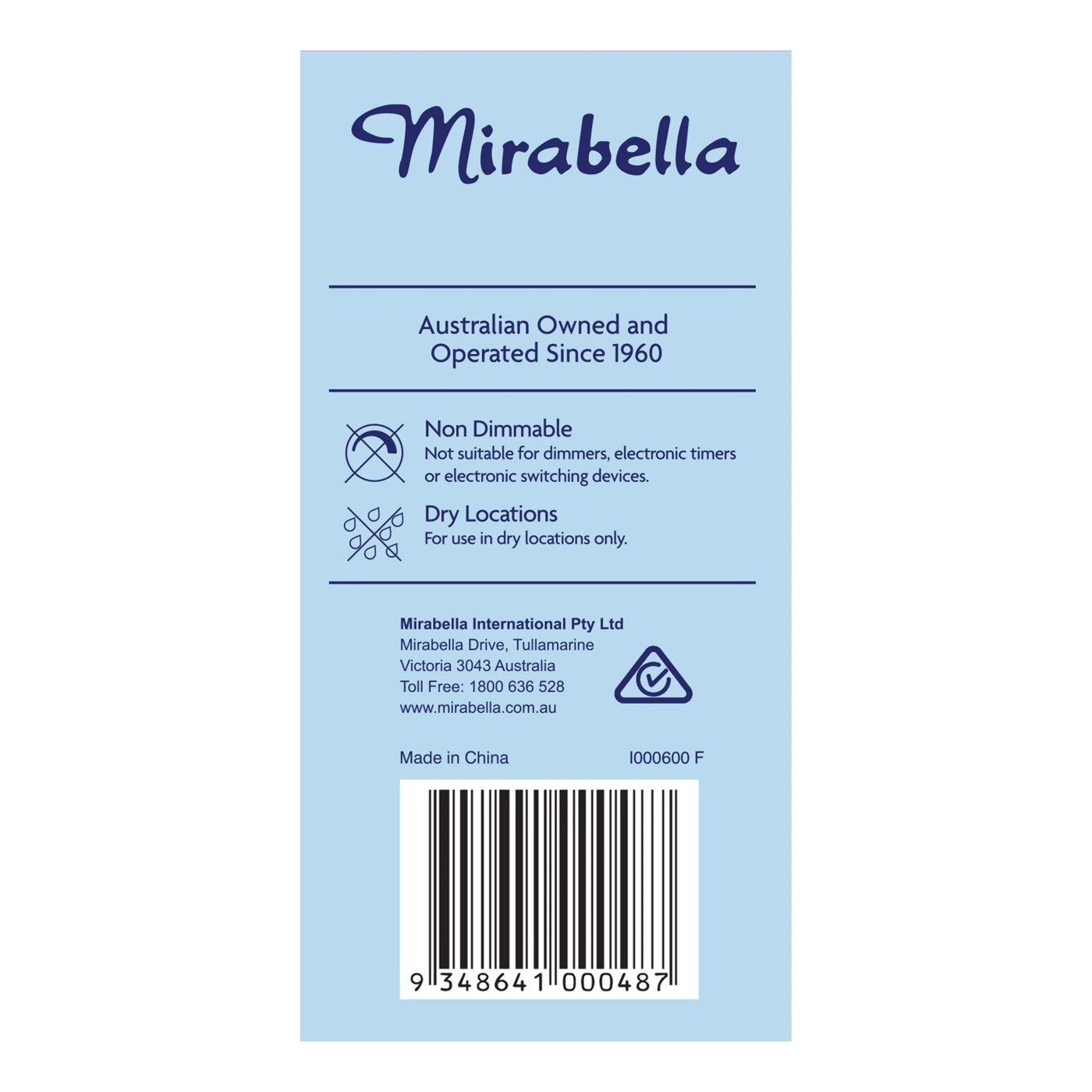Mirabella E27 9W LED Cool White GLS Everyday Globe 3 of 6