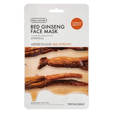 The Face Shop Real Nature Red Ginseng Face Mask 20g