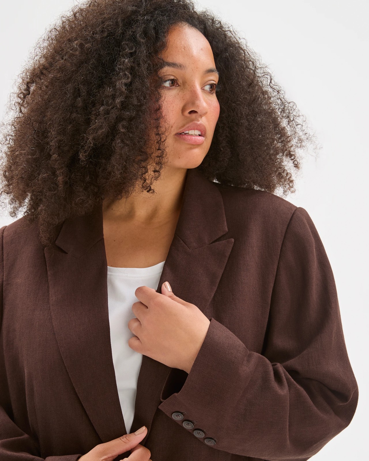 Plus Size Collared Blazer 5 of 6
