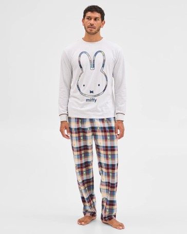 Family Matching Australian Cotton Easter Mens Pyjama Set - Miffy