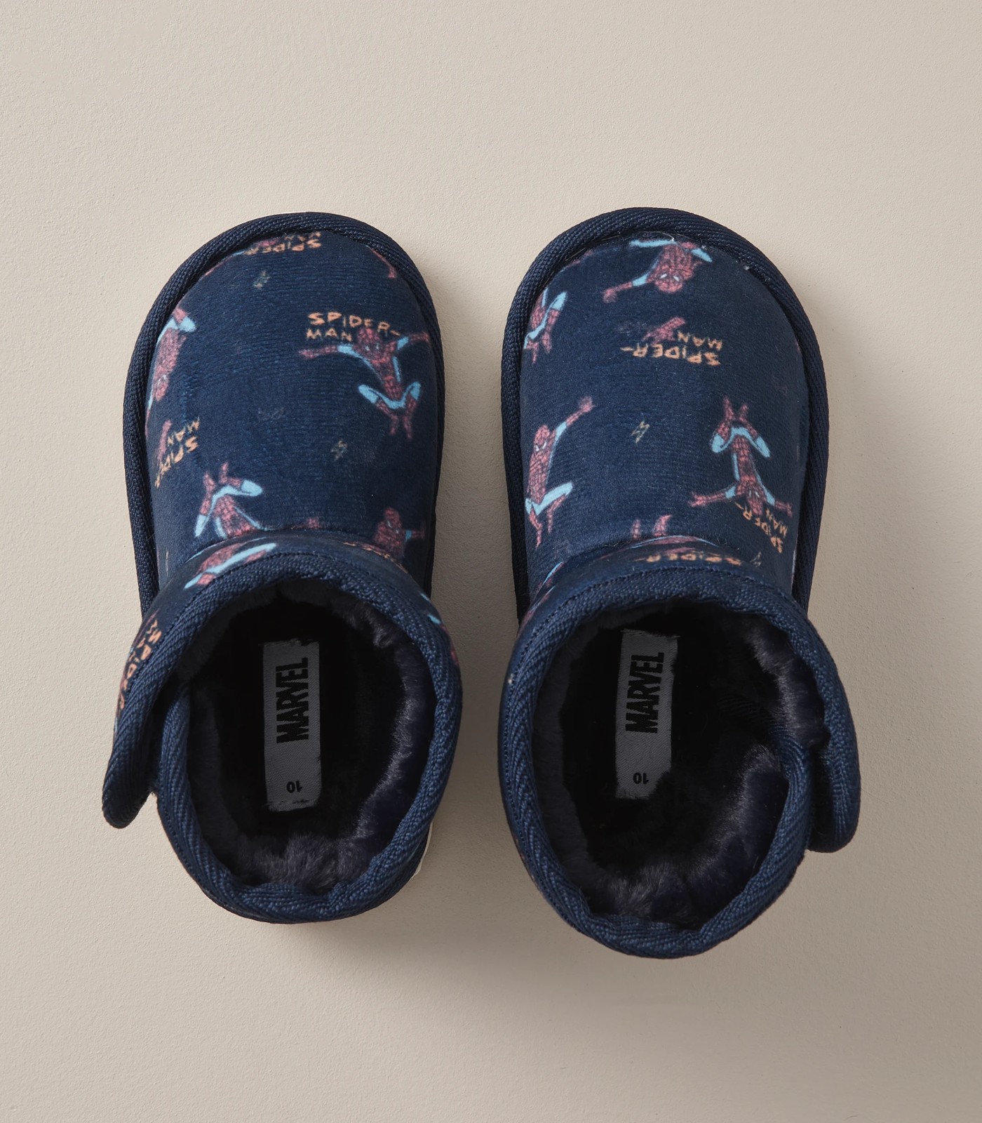 Spiderman discount slipper boots