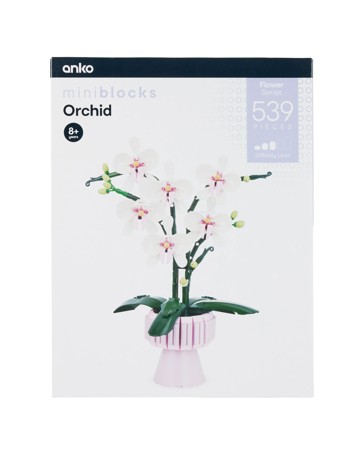 539 Piece Mini Blocks Flower Series: Orchid Playset
