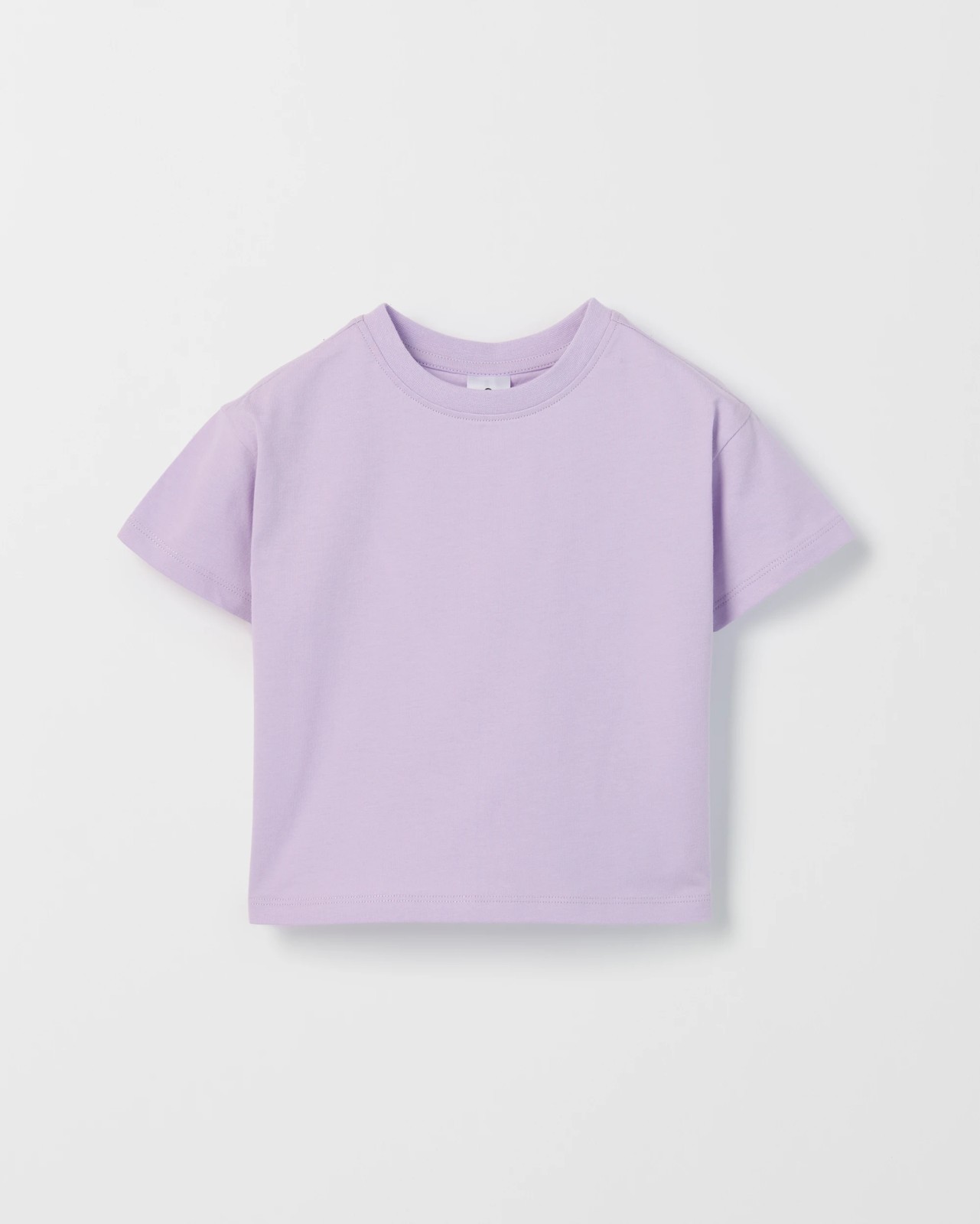 Baby Organic Cotton 3 Pack Relaxed T-Shirts - Pink/Cream/Lilac 4 of 5