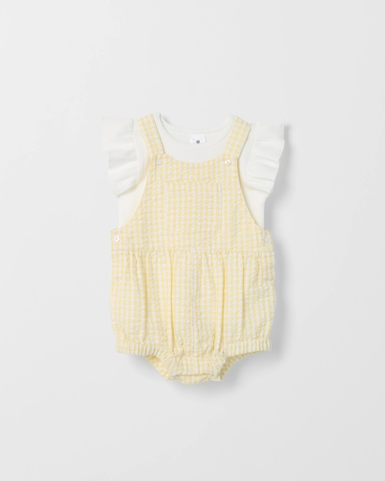Baby Organic Cotton Shortall Set 4 of 5