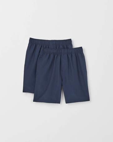 School 2 Pack Microfibre Shorts