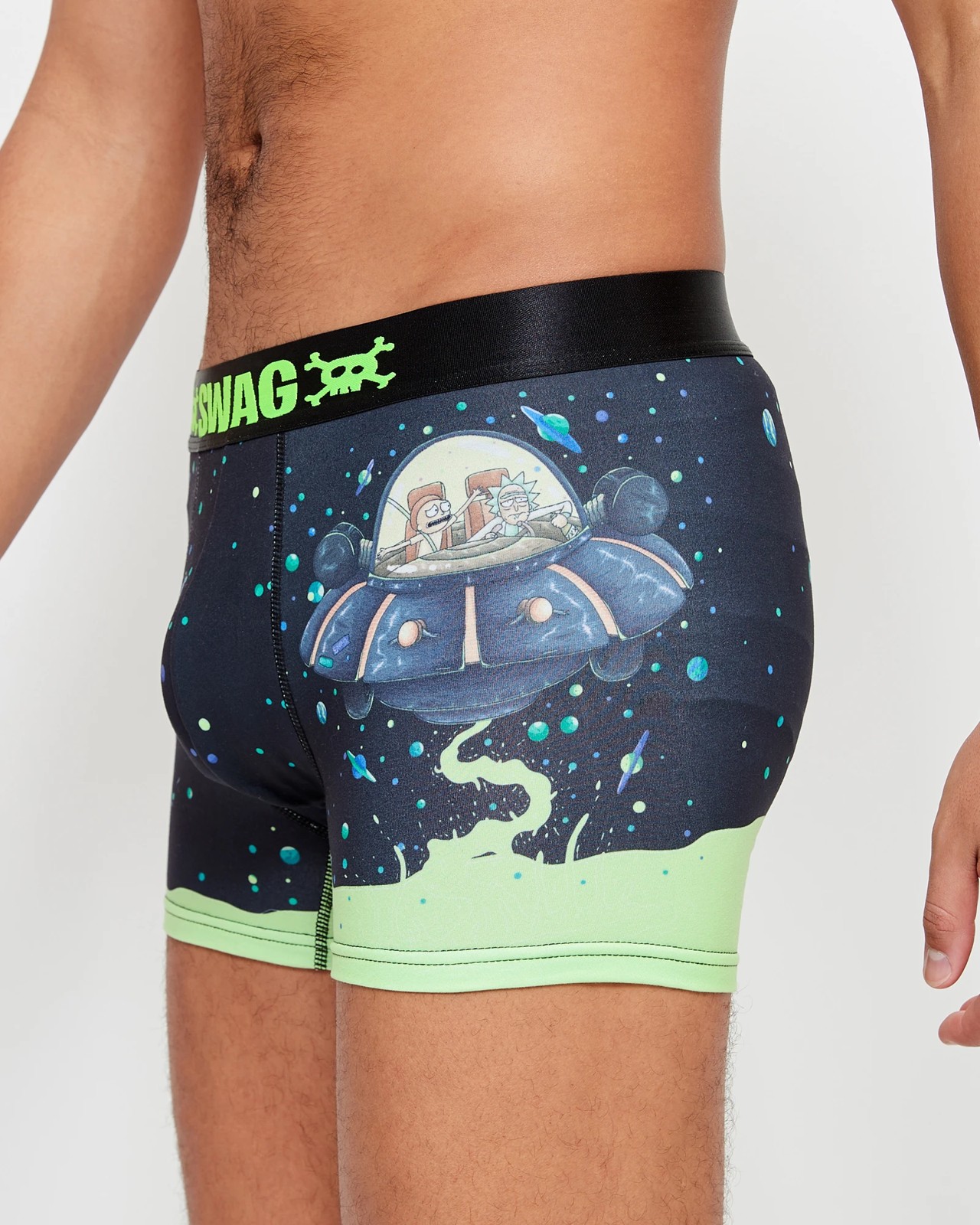 SWAG RICK & MORTY BOXERS - UFO