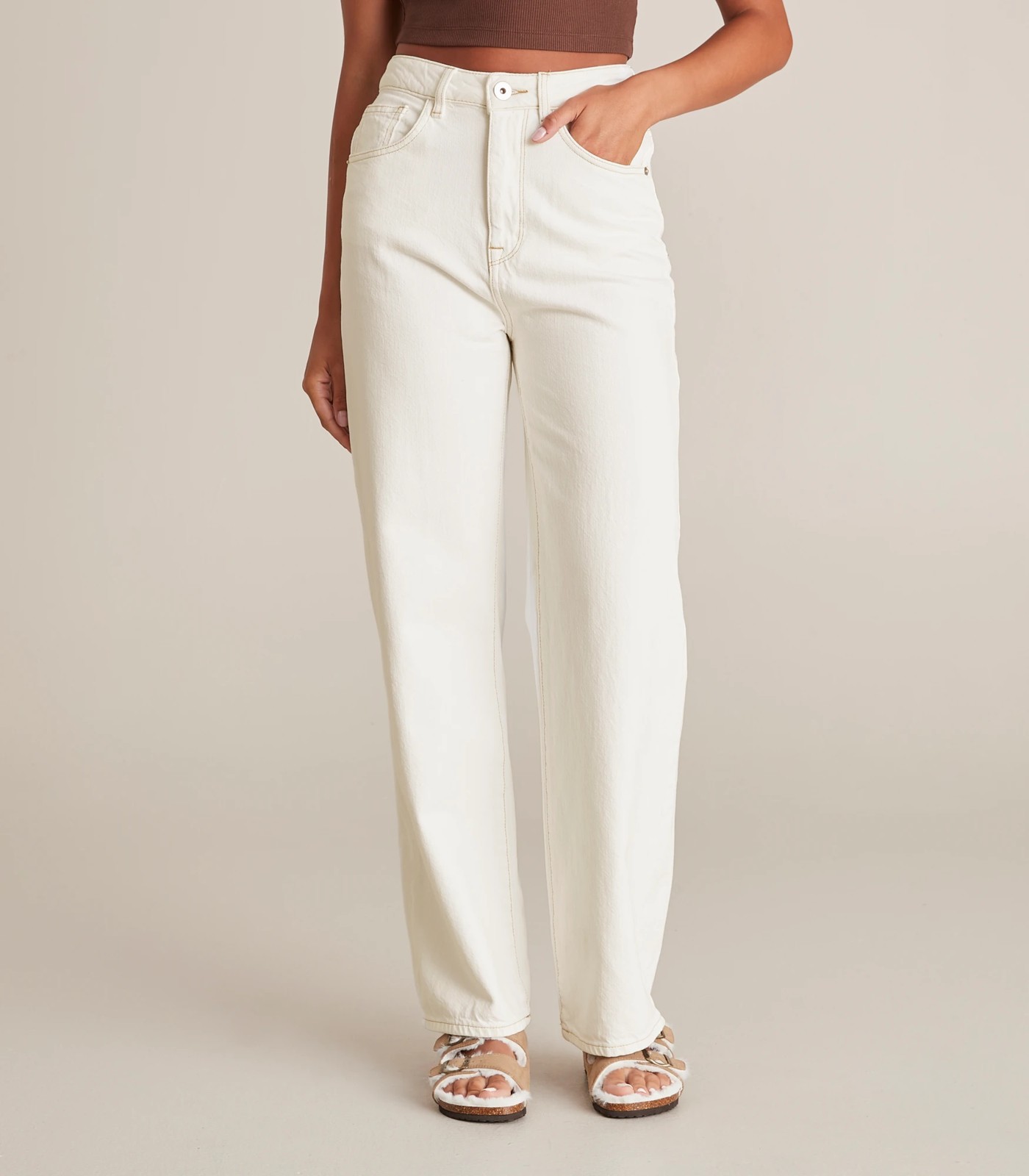 Target white best sale jeans womens