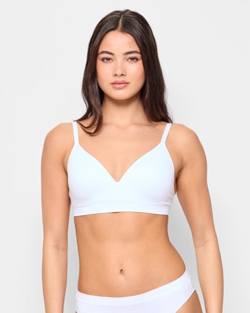 Seamfree Wirefree T-Shirt Crop Bra - Lily Loves