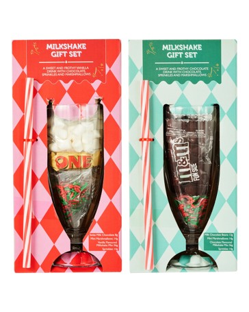 Milkshake Gift Set, Assorted - Anko