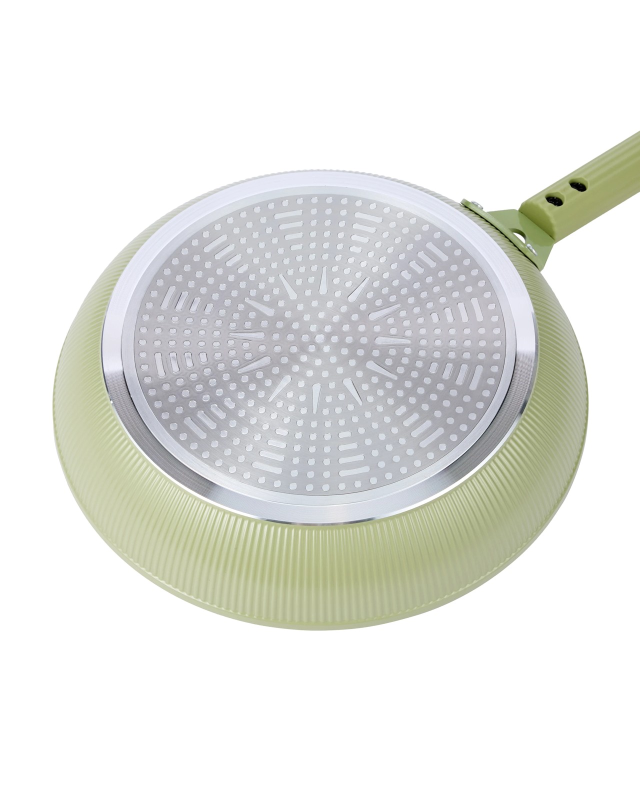 Anko 2 Pack Ceramic Coated Non Stick Fry Pans - Green 5 of 5