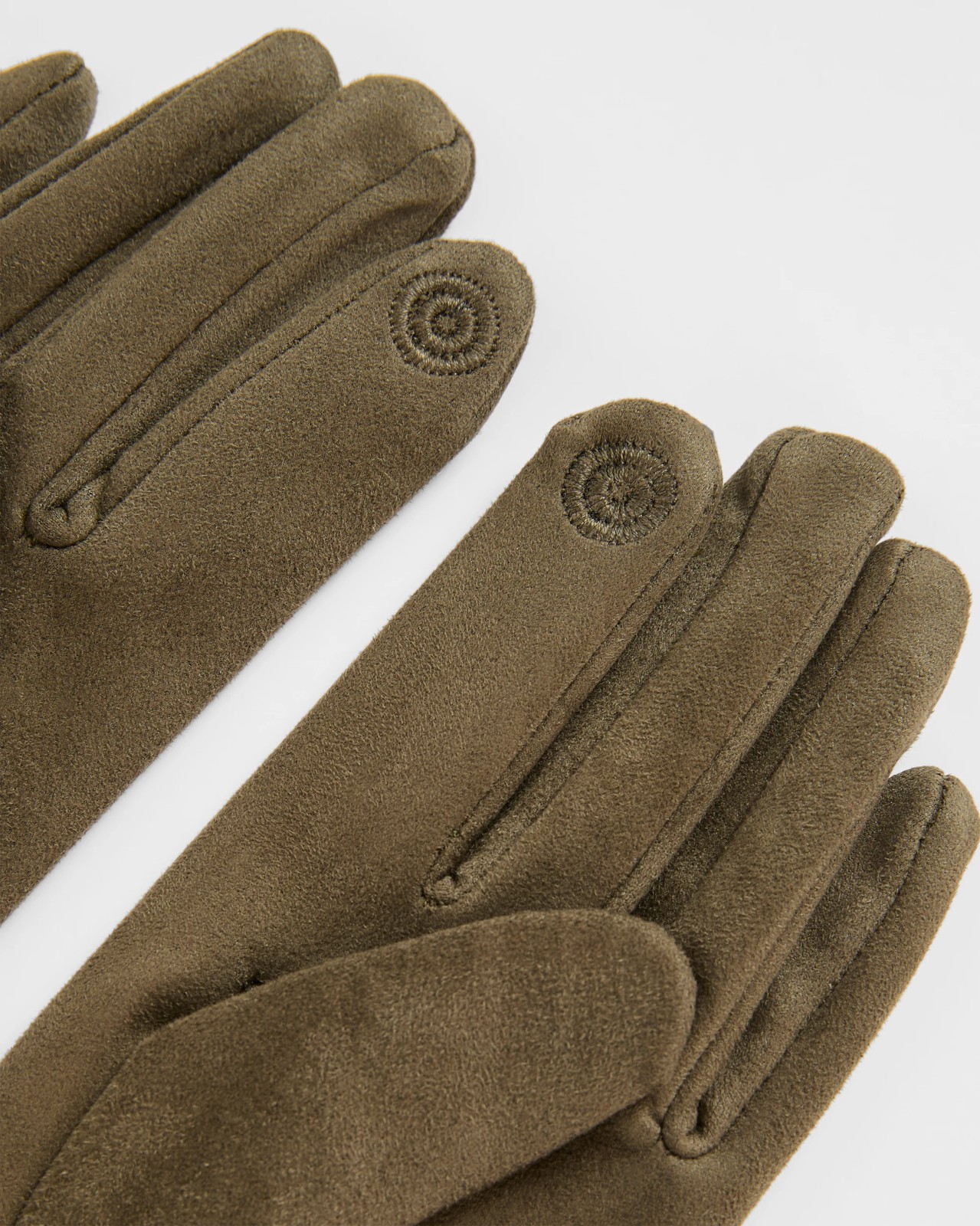 Soft Touch Gloves - Khaki 2 of 2