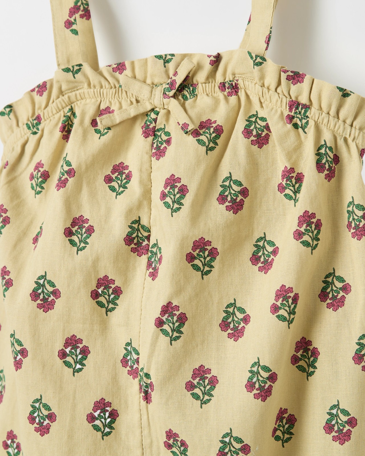 Australian Cotton Blend Jumpsuit - Stamp AOP Green 2 of 2