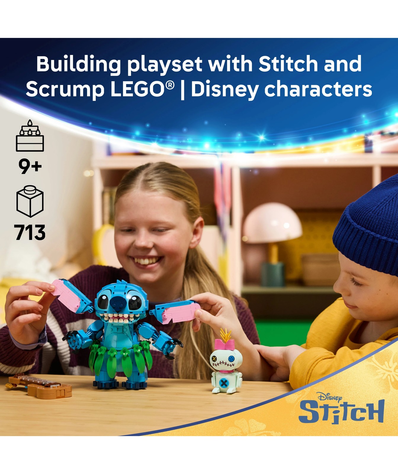 LEGO® Disney Classic Stitch & Scrump 43296 2 of 5