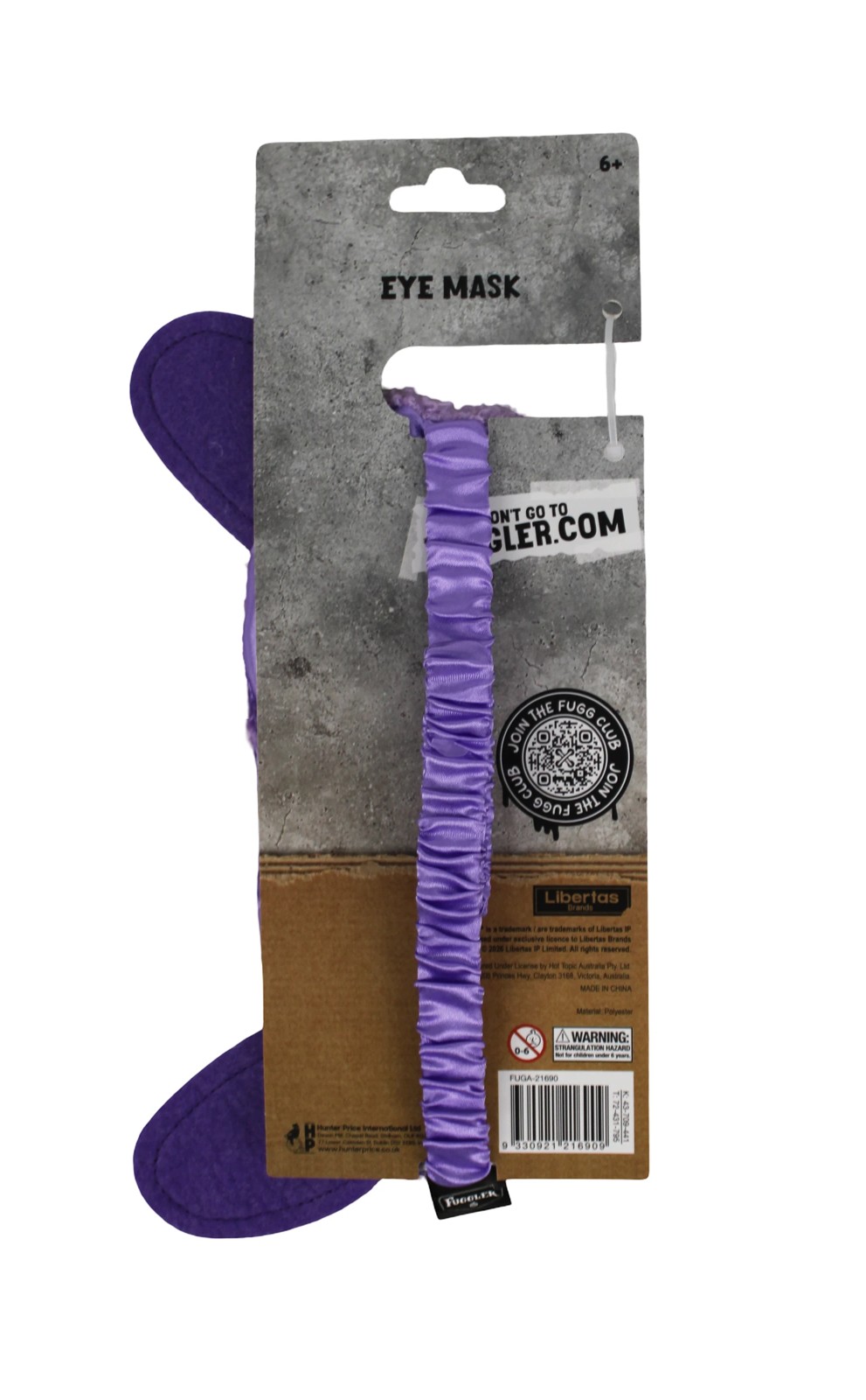 Fuggler Eye Mask - Lilac 3 of 3