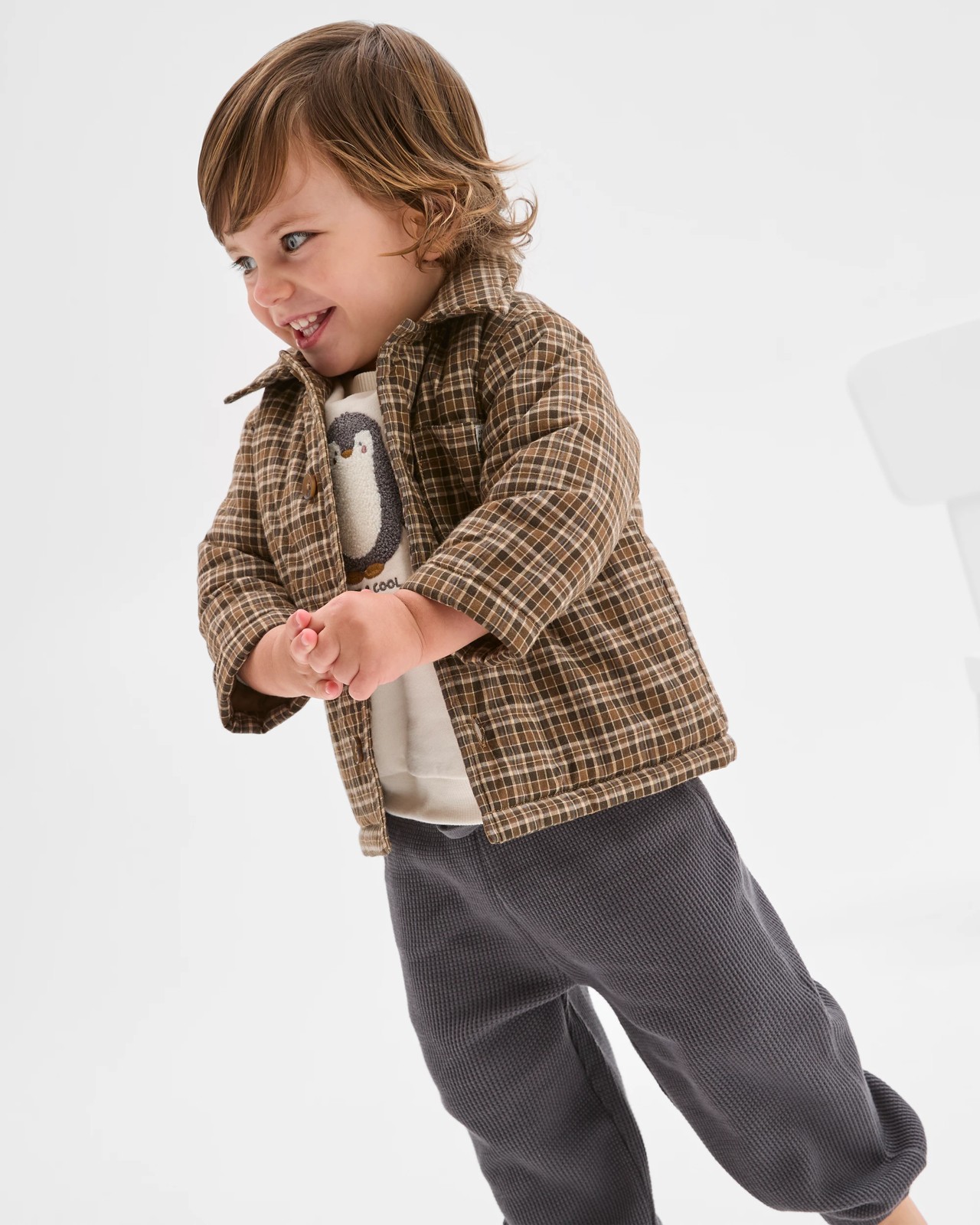 Baby Australian Cotton Quilted Shacket 2 of 5