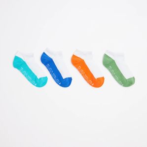 Cotton Blend Kids Low Cut 4 Socks 4 Pack - Bonds