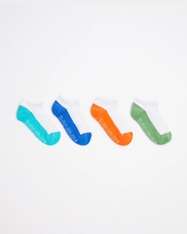 Bonds Low Cut 4 Pack Socks