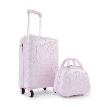 2 Piece 3D Hello Kitty Luggage Set