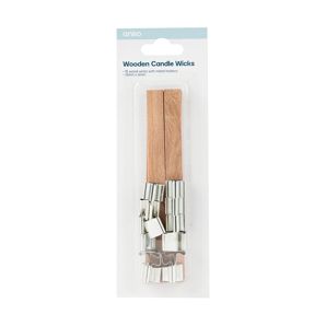 Wooden Candle Wicks, 15 Piece - Anko product image