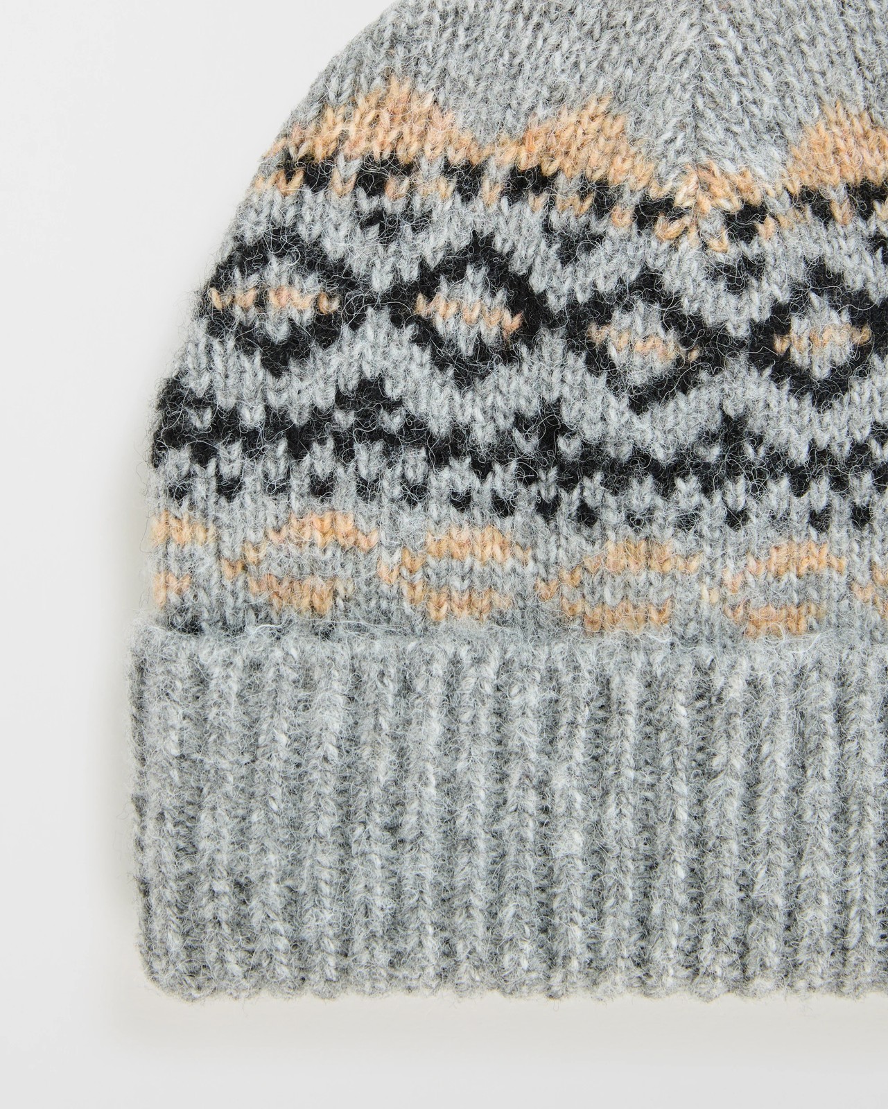 Fairisle Knit Beanie 2 of 2
