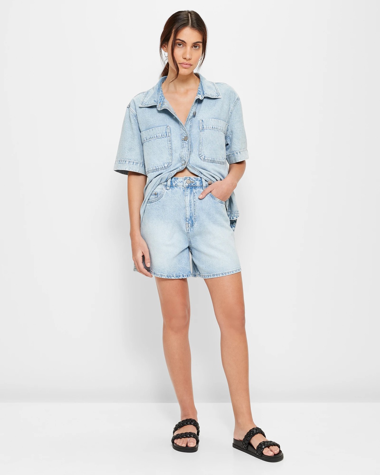 Target denim clearance shorts womens