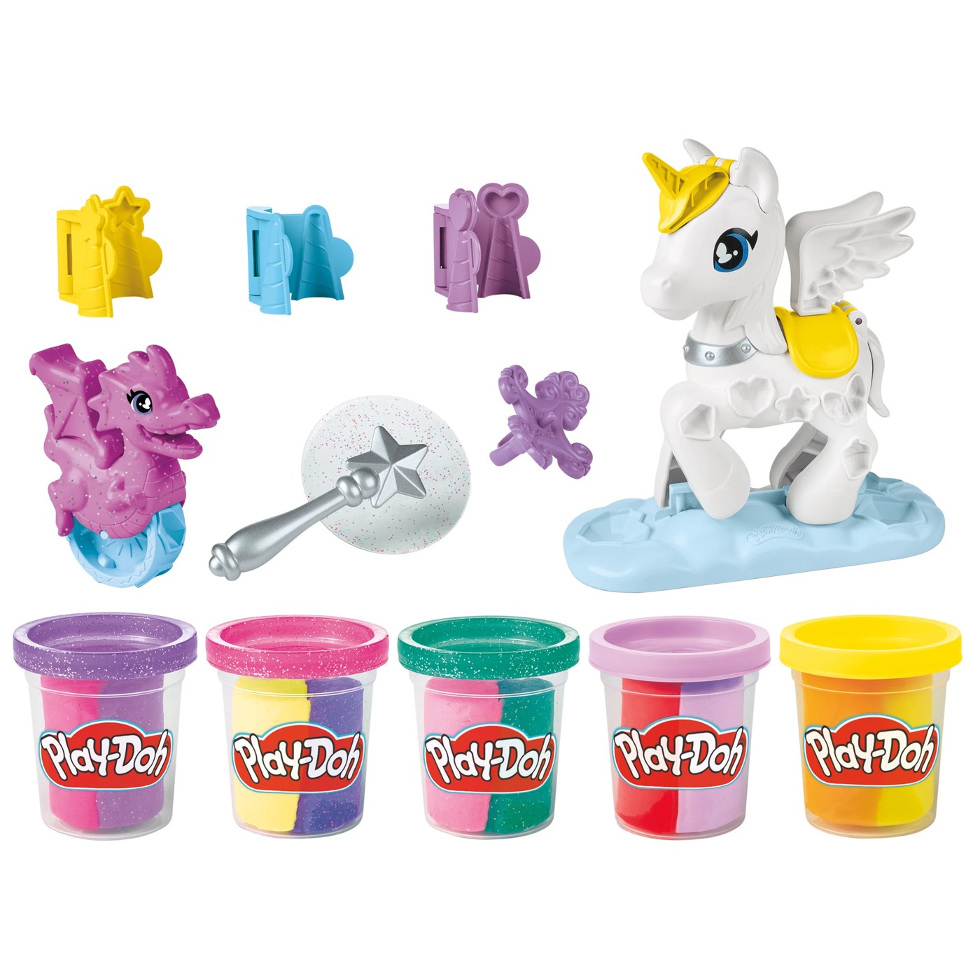 Play Doh Magical Stylin Unicorn Target Australia