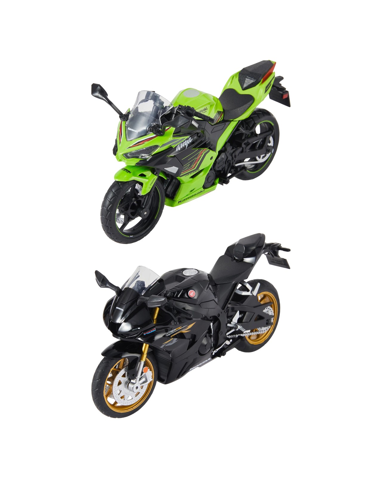 1:12 Scale Metal Speed Zone (MSZ) Diecast Metal Scale Motorbike - Assorted 2 of 5