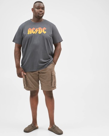 AC/DC Plus Size Australian Cotton T-Shirt