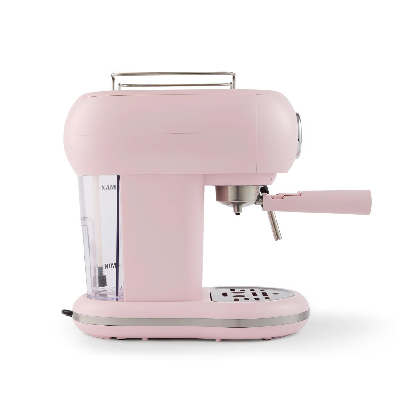 Anko Retro Espresso Coffee Machine - Pink 6 of 6